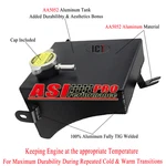 Aluminum Radiator Coolant Overflow Tank Can For Nissan 240SX S13 Silvia 89-1994 New. Price: $42.95.