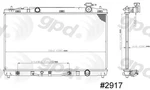 Global Parts Distributors Llc 2917C Radiator New. Price: $139.08.