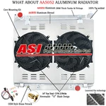 4-ROW Radiator W/shroud Fan 97-14 Ford E150 E250 E350 E450 5.4L 6.8L 7.3L New. Price: $359.00.