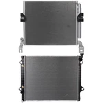 For Toyota Tacoma 2012 2013-2015 Aluminum Radiator & Condenser Cooling Kit New. Price: $121.95.