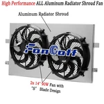 34" Aluminum Radiator Shroud Fan For 99-14 Chevy Silverado 1500 2500 Gmc Yukon New. Price: $99.00.