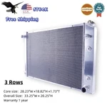 3ROW Aluminum Radiator For 1973-1987 Chevy C/k C10/C20/C30 Pickup Truck &luxerad New. Price: $135.00.
