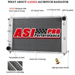 Asi Row Aluminum Radiator Fit 1997-2004 2003 Ford Mustang Gt/svt V8 4.6L New. Price: $259.00.