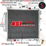 Asi Row Aluminum Radiator For 2010-2022 2015 2016 Toyota 4RUNNER 4.0L V6 New. Price: $179.00.