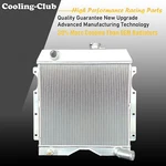 Fit 54-64 Jeep Willys Truck 6-226 Utility Wagon L6 3.7L Row Aluminum Radiator New. Price: $152.00.