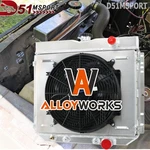 Row Aluminum Radiator Shroud Fan 66-70 Ford Mustang FALCON/63-69 Fairlane New. Price: $209.00.