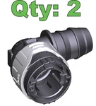 (qty 2) Voss SV270 Quick Connect Coupler S18, 5/8" Barb, 90 Degree 7000182500 New. Price: $16.50.