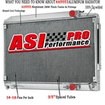 Asi Row Aluminum Radiator For 1971-1985 1983 Mercedes R107/C107 380 Slc New. Price: $209.00.