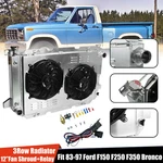 CC1451 Row Radiator Shroud Fan 1985-1997 Ford F150 F250 F350 Bronco V8 New. Price: $228.88.