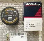 New Genuine Gm Acdelco Radiator Coolant Surge Tank Cap 25730221. Price: $20.37.