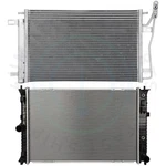 Radiator & Condenser Cooling Kit 2007-12 Lincoln Mkz 2010-12 Ford Fusion New. Price: $119.61.
