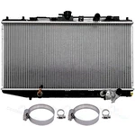 Radiator With Universal Oil Hose Clamps Kit For 1988-1991 Honda Civic Crx New. Price: $58.09.
