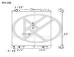 Radiator Koyo A2808 Fits 2005 Nissan Frontier New. Price: $284.99.