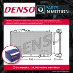 Radiator DRM51006 Denso 1640050280 Genuine Top Quality Guaranteed New. Price: $205.99.