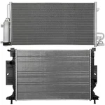 Radiator & Ac Condenser Cooling Kit 2017-19 Ford Escape 2015-19 Lincoln Mkc New. Price: $146.63.
