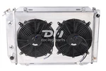 Row RADIATOR&SHROUD&2*12"FAN 79-93 Ford Mustang 75-82 GRANADA/80-87 Cougar New. Price: $207.10.