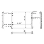 RAD13108 New Replacement Radiator Fits 2008-2011 Cadillac Cts. Price: $252.00.
