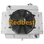 DPI255 For 1962-1967 1963 Chevy Ii Nova L6 V8 3ROWS Aluminum Radiator Shroud Fan New. Price: $179.40.