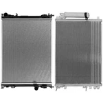 Aluminum Radiator & Condenser Cooling Kit For 2005-2008 Chrysler 300 2.7L 3.5L New. Price: $125.01.