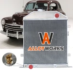 1942-1948 Ford Super Deluxe 3.9L Alloyworks Rows AA5052 Aluminum Radiator New. Price: $159.00.