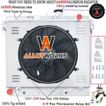 2855 4ROW Radiator+shroud Fan For 06-12 Chevy Colorado Hummer H3 /gmc Canyon 5.3 New. Price: $309.00.