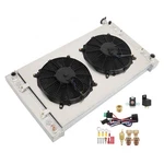 Labwork 3 Row Radiator+shroud+electric Fan For Chevy Gmc C/K1500 Suburban 92-95 New. Price: $164.92.