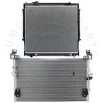 Radiator & Condenser Cooling Kit For 1998-2004 Toyota Tacoma 3.4L V6 4WD New. Price: $128.50.