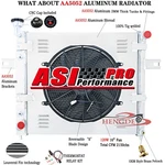 Asi Row Aluminum Radiator Shroud Fan For 1999-2004 Jeep Grand Cherokee 4.0L New. Price: $359.00.