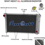 4 Core Aluminum Radiator For 1977-1982 1978 1979 Chevy Corvette 350CU 5.7L V8 New. Price: $189.00.
