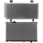 Radiator & A/c Condenser For 2006-2015 Lexus IS250 IS350 New. Price: $107.29.