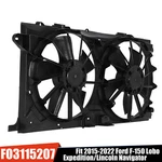 Radiator Cooling Dual Fan 2015-2022 Ford F-150 Expedition Lincoln Navigator New. Price: $112.99.