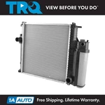 Trq Radiator Assembly Aluminum Core Plastic Tank Direct Fit For Bmw Brand New. Price: $126.95.