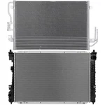 Radiator & A/c Condenser 2008 Ford Escape Mercury Mariner New. Price: $116.19.
