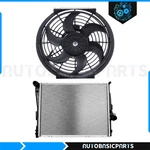For 1999-2000 Bmw 328I 2.8L Aluminum Radiator & Cooling Fan Kit New. Price: $83.68.