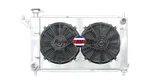 Aluminum Radiator+shroud&fan 1994-1996 Ford Mustang 3.8L 5.0L Manual New. Price: $185.00.