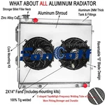 Fits 2000-06 Toyota Tundra/ 2001-07 Sequoia 4.7L V8 4-ROW Radiator Shroud Fan Us New. Price: $339.00.