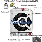 Row Radiator&shroud Fan Fit 1992-2000 Honda Civic Sol Ek Integra Db New. Price: $95.99.
