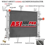 Upgrade Row Radiator For Dodge Durango Dakota 2000-2004 4.7 2.5 3.9/5.9L 2294 New. Price: $144.95.