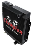 1964 - 1966 Ford Mustang CC259B Champion Three Row Aluminum Black Radiator New. Price: $339.99.
