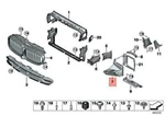 Bmw G30 G31 530EX Air Duct Displaced Radiator Right 51747383850 No Duty New. Price: $70.27.