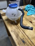 Coolant Overflow Reservoir Volkswagen Jetta Beetle Golf Passat Cc Oem 1K0121407A Used. Price: $19.00.