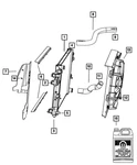 Genuine Mopar Engine Cooling Radiator 55116858AA New. Price: $443.03.