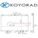 Koyorad A2148 Radiator For Cooler Cooling Antifreeze Coolant Belts Id New. Price: $139.20.