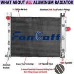 3ROW Aluminum Radiator For 2002-2004 Dodge Durango/ Dakota 3.7L-5.9L V6 V8 Gas. New. Price: $169.00.