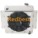 CC255 For 1962-1967 Chevy Ii Nova 4.1L L6 Rows Aluminum Radiator Shroud 14"FAN New. Price: $232.75.