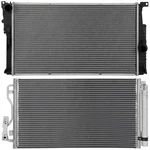Ac Condenser Cooling Kit & Aluminum Radiator For 2013 2014 2015 Bmw 320I Xdrive New. Price: $101.58.