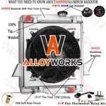 3 Rows Aluminum Radiator Shroud Fan For 1969-74 Triumph TR6/1967-1968 TR250 2.5L New. Price: $209.00.