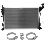 2008-2011 Ford Focus 2.0L 2.5L Aluminum Radiator With Oil Hose Clamps Kit New. Price: $62.68.