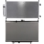Aluminum Radiator & Ac Condenser Cooling Kit For 2007-2012 Nissan Sentra New. Price: $107.18.