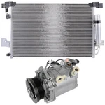 Condenser & Compressor For 2008 2009 2010 Mitsubishi Lancer New. Price: $199.39.